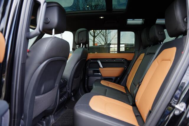 Land Rover DEFENDER 110 P400 E X-Dynamic HSE Black & Tan Leder / 22 Inch / Panoramadak