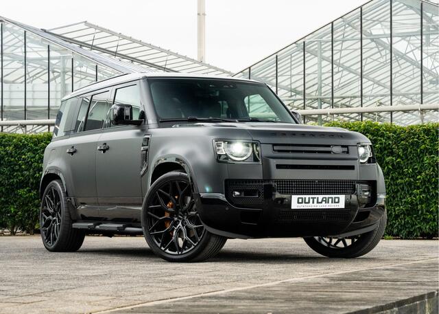 Land Rover DEFENDER 110 P300e X-Dynamic HSE | Satin PPF Stealth | Alle Opties | 24" Vossen | Meridian Surround | Head-Up | Standkachel | 3-Zone Airco |