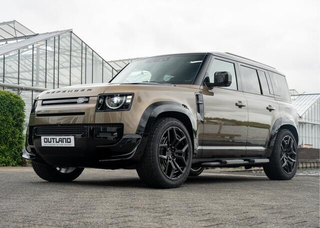 Land Rover DEFENDER 110 P300e 110 X-Dynamic HSE | Outland Edition II | Full Options | 6-Persoons | Gondwana Stone | Ebony leder |