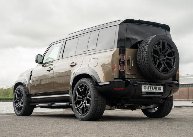 Land Rover DEFENDER 110 P300e 110 X-Dynamic HSE | Outland Edition II | Full Options | 6-Persoons | Gondwana Stone | Ebony leder |