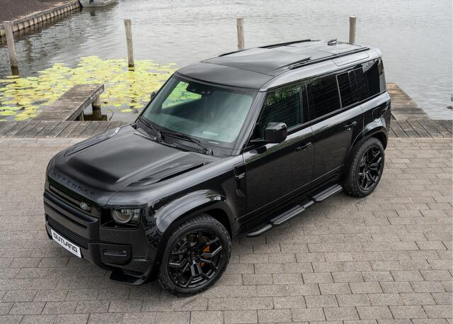 Land Rover DEFENDER 110 P300e 110 HSE | Outland Edition II | Full Options | 6-Persoons | Santorini Black | Ebony leder |