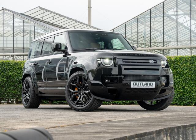 Land Rover DEFENDER 110 P300e 110 X-Dynamic HSE | Full Options | Urban WX-2R | Incl. Winterbanden | Santorini Black | Caraway leder |