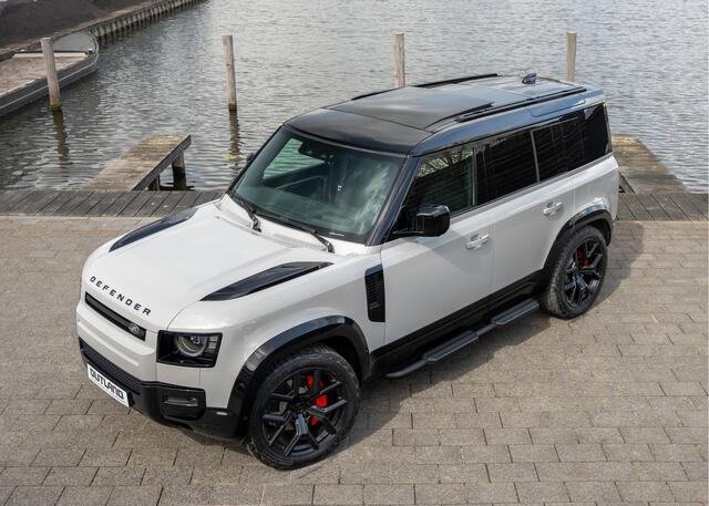 Land Rover DEFENDER 110 P300e 110 X-Dynamic HSE | VERWACHT | Full Options | Urban WX-2R | Incl. Winterbanden | Borasco Grey | Ebony leder |