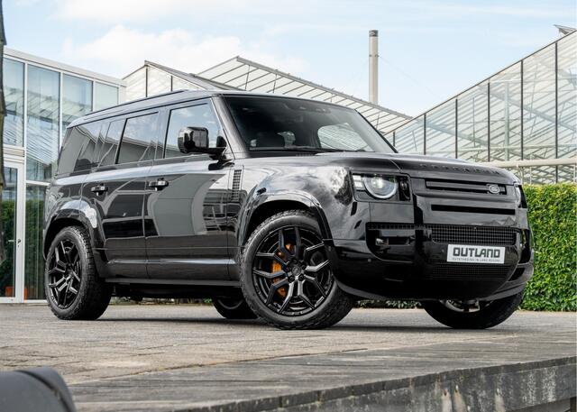 Land Rover DEFENDER 110 P300e 110 X-Dynamic HSE | Full Options | Urban WX-2R | Incl. Winterbanden | Santorini Black | 6-persoons! |