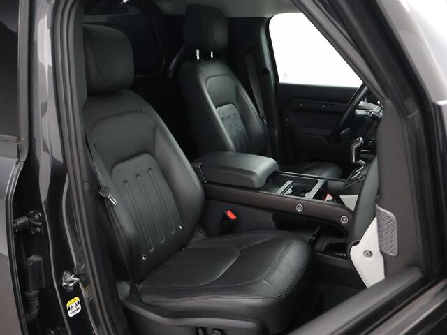 Land Rover DEFENDER 3.0 P400 6-CILINDER BENZINE GRIJS KENTEKEN HSE + PANORAMA | HEAD-UP | TREKHAAK | 360 CAMERA