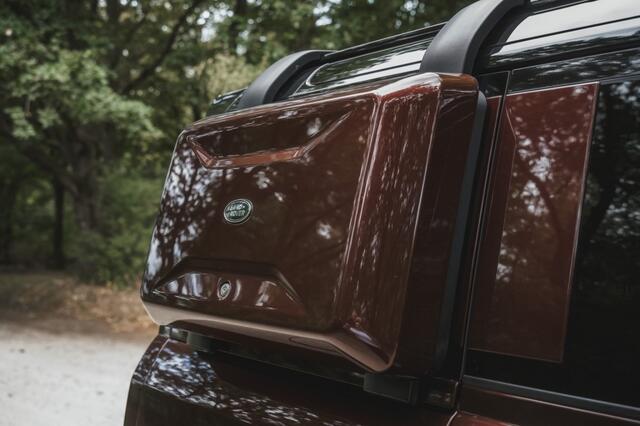 Land Rover DEFENDER Sedona edition , BTW, Rocksliders, Let op P400E.