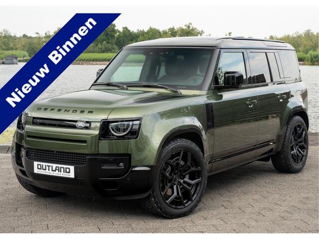 Land Rover DEFENDER 110 P300e 110 X-Dynamic HSE | Full Options | Urban WX-2R | Incl. Winterbanden | Woolstone Green | Ebony leder |