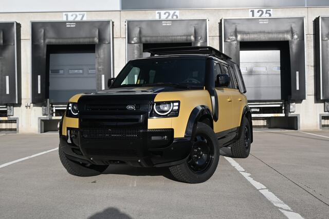 Land Rover DEFENDER 110 2.0 P300e 110 Trophy Edition Deep Sandglow Yellow | € 1.437 per maand*