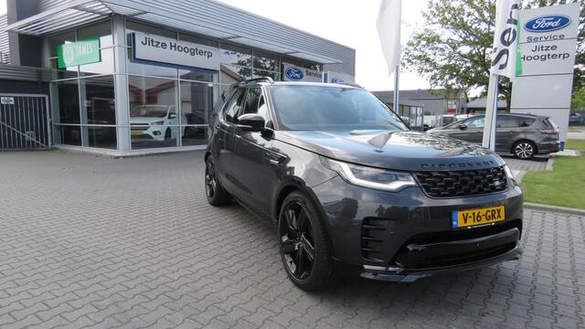 Land Rover DISCOVERY 3.0 D300 Dynamic HSE MHEV COMMERCIAL.TREKHAAK.ACC.STANDKACHEL.MERIDIAN.PANORAMADAK.22 INCH GLOSS BLACK MET ZWART DAK !!!!!