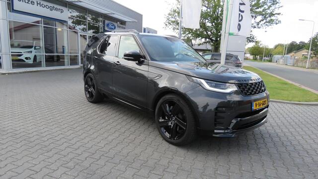 Land Rover DISCOVERY 3.0 D300 Dynamic HSE MHEV COMMERCIAL.TREKHAAK.ACC.STANDKACHEL.MERIDIAN.PANORAMADAK.22 INCH GLOSS BLACK MET ZWART DAK !!!!!