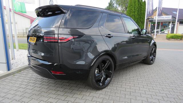 Land Rover DISCOVERY 3.0 D300 Dynamic HSE MHEV COMMERCIAL.TREKHAAK.ACC.STANDKACHEL.MERIDIAN.PANORAMADAK.22 INCH GLOSS BLACK MET ZWART DAK !!!!!
