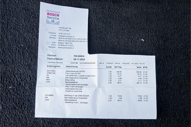 Land Rover DISCOVERY 3.0 Td6 Commercial First Ed Pano Luchtvering 22" Meridian Massage BTW