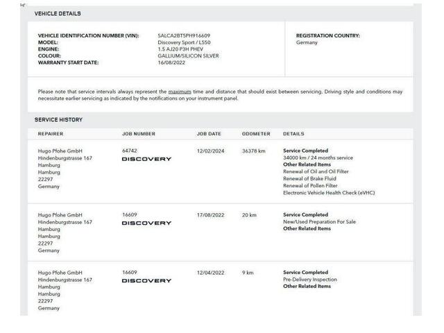 Land Rover DISCOVERY SPORT P300e 1.5 R-Dynamic HSE AWD PHEV / Dealer onderhouden / Panorama dak / Afn. trekhaak 1.600 kg / CCS snelladen / Design Pack / 20" LM wielen + all season banden /