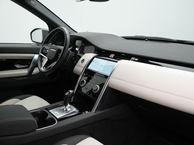 Land Rover DISCOVERY SPORT P300e 1.5 R-Dynamic HSE Plug In Hybrid 309pk Dealer O.H. PHEV | Trekhaak Afn. | Camera | Meridian Audio | Alcantara Sportstoelen Memory & Verwarmd | Stuur Verwarmd | Apple Carplay | Keyless | Blis | Navigatie | DAB |