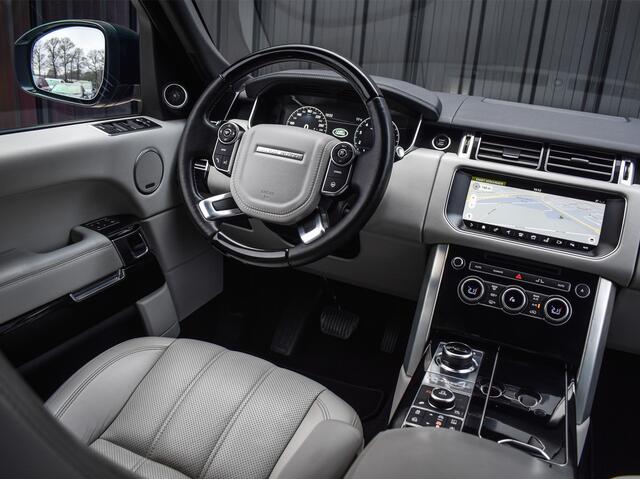 Land Rover RANGE ROVER 5.0 V8 AUTOBIOGRAPHY | LED | MERIDIAN SURROUND | 360 CAMERA | MEMORY SEATS | TREKHAAK | KEYLESS ENTREE | COMFORT SEATS | STOEL VENTILATIE