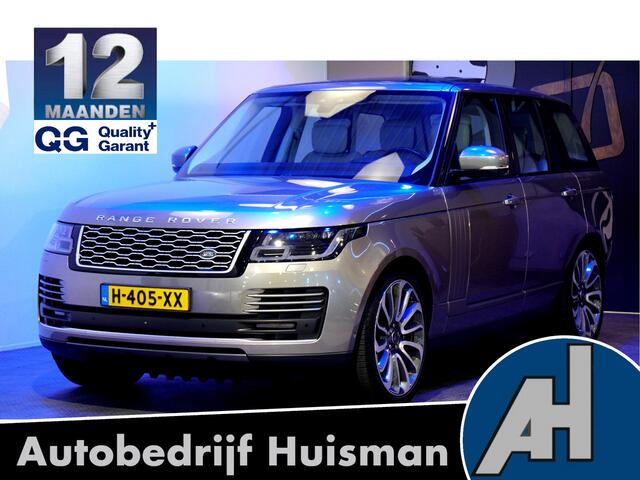 Land Rover RANGE ROVER 3.0 TDV6 Autobiography PANORAMADAK + ADAPT.CRUISE + SOFTCLOSE + MERIDIAN AUDIO + MASSAGESTOELEN + LEER + LUCHTVERING + 360 CAMERA + STOELVERWARMING&-KOELING + EL. ACHTERZETELS + NAPPALEER + MATRIX LED + PARKSENSOREN + 22" LM-VELGEN!!