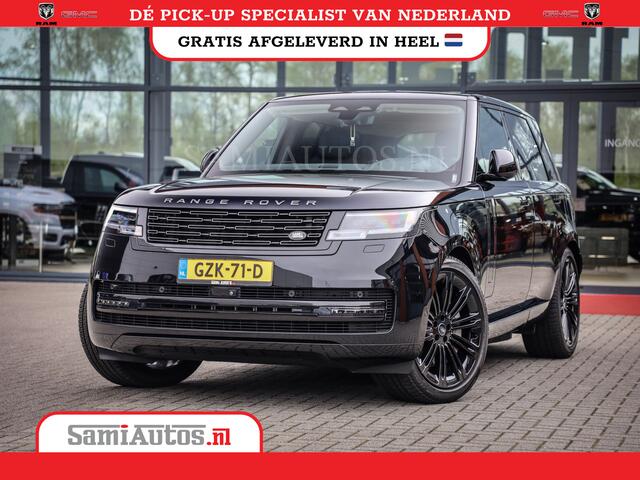 Land Rover RANGE ROVER P550e | NIGHT | GARANTIE TOT 14-03-2029 | HEAD-UP | ACHTERAS BESTURING | SOFT CLOSE | PHEV | 23 INCH VELGEN | PANORAMADAK | STUURVERWARMING | STOEL KOELING | Fabrieksgarantie tot 14-03-2029 - Geniet van gemoedsrust met uitgebreide dekking tot deze datum. 