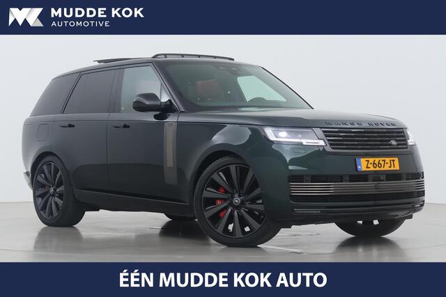 Land Rover RANGE ROVER 4.4 P615 SV | Rear Seat Entertaiment | British Racing Green | Bi-Color Interior | 23 Inch | Meridian Signature | NL-Auto
