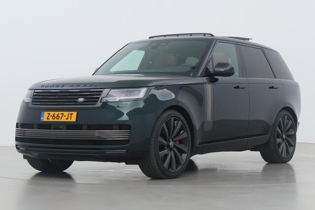 Land Rover RANGE ROVER 4.4 P615 SV | Rear Seat Entertaiment | British Racing Green | Bi-Color Interior | 23 Inch | Meridian Signature | NL-Auto