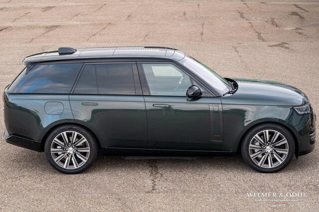Land Rover RANGE ROVER 3.0 P440e Belgravia Green, head-up display, panoramadak