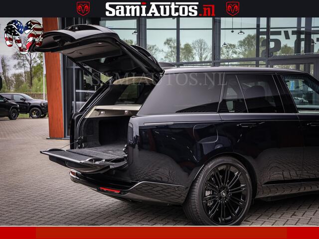 Land Rover RANGE ROVER P550e 551 PK GARANTIE TOT 14-03-2029 | ACHTERAS BESTURING | SOFT CLOSE | HEAD-UP | PHEV | 23 INCH VELGEN | PANORAMADAK | STUURVERWARMING | STOEL KOELING | Fabrieksgarantie tot 14-03-2029 - Geniet van gemoedsrust met uitgebreide dekking tot deze datum. GZK