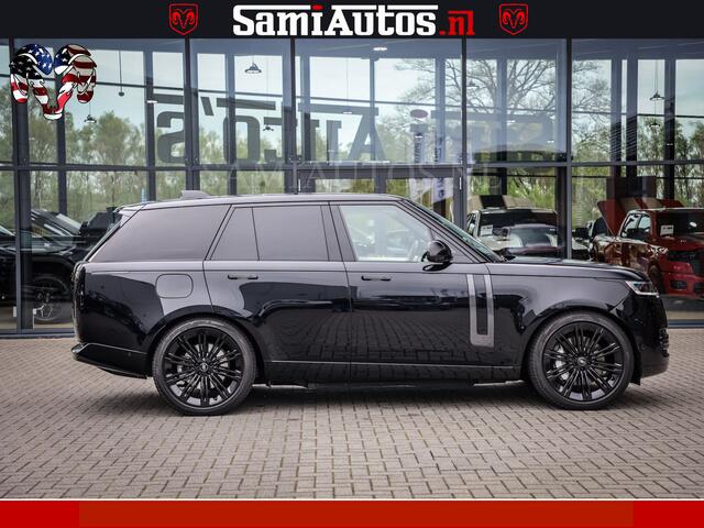 Land Rover RANGE ROVER P550e 551 PK GARANTIE TOT 14-03-2029 | ACHTERAS BESTURING | SOFT CLOSE | HEAD-UP | PHEV | 23 INCH VELGEN | PANORAMADAK | STUURVERWARMING | STOEL KOELING | Fabrieksgarantie tot 14-03-2029 - Geniet van gemoedsrust met uitgebreide dekking tot deze datum. GZK