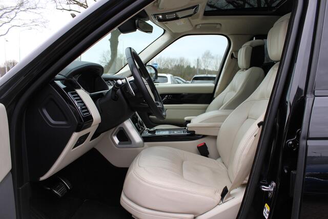 Land Rover RANGE ROVER 2.0 P400e LWB Autobiography Nieuwpr. ¤185.000,- / Trekhaak / Panoramadak / 360Camera / Head-up / Meridian / Softclose / 21'' / Luchtvering / Entertainment Systeem / Keyless / Luxe Leder / Stoelventilatie 4x / Stoelverwarming 4x / Dodehoek