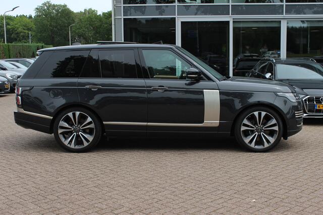 Land Rover RANGE ROVER P400e Fifty / Panoramadak / 360Camera / Head-up / Softclose / Meridian / Laser LED / Keyless / 21'' / Luchtvering / Stoelmassage / Stoelventilatie+Verwarming 4x / Stuurvewarming / Dodehoek / DAB / Cruise