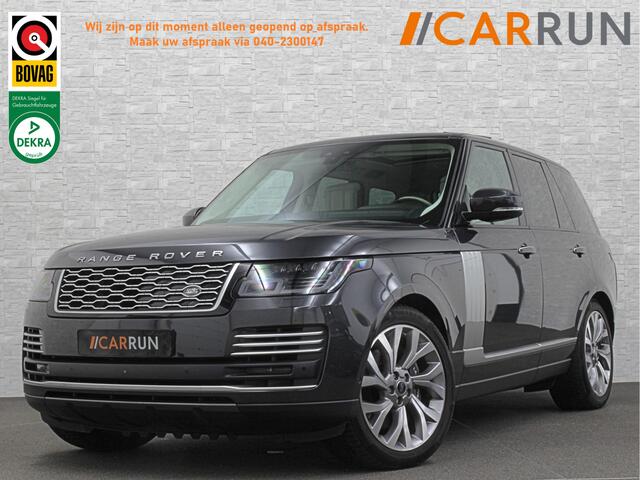 Land Rover RANGE ROVER P400 404pk Hybrid Autobiography | Rijklaarprijs! Dealer Onderhouden | Nieuw Accu-Pakket | Panorama | ACC | 360 Camera | 33300,= ex btw | Massage | Stoelventilatie V+A | ISO-Glas | Meridian-Sound | Memory Achter | Alcantara Hemelbekleding | Elektrische Achter-Stoelen | Stoelverwarming V+A | 4-Zone Clima | Keyless-Entry | Luchtvering |