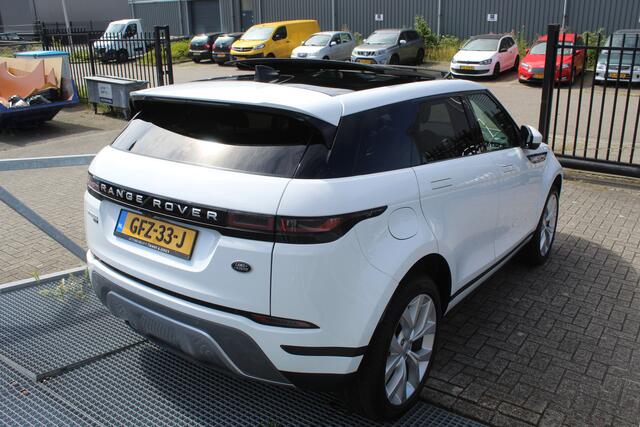 Land Rover RANGE ROVER EVOQUE 1.5 P300e AWD Panoramadak/"Groot" Virtueel cockpit/360 Camera/Navigatie/Adaptive cruise control/Elektr. achterklep/Lederen bekleding/Memory bestuurderstoel/Apple carplay/Lane assist/Dab+/Dodehoek detectie/20 Inch