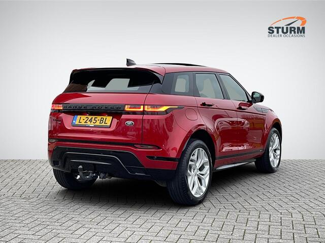 Land Rover RANGE ROVER EVOQUE 1.5 P300e AWD R-Dynamic HSE | Tekhaak Afneembaar | Panoramadak | Stuur- + Stoelverwarming | Navigatie | 360° Camera | Geheugenstoel | Rijklaarprijs!