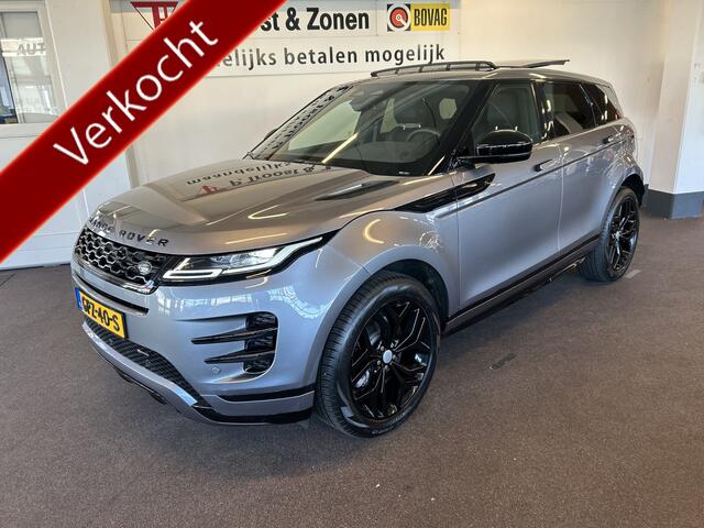Land Rover RANGE ROVER EVOQUE 1.5 P300e AWD R-Dynamic SE | Panoramadak | Adaptieve Cruise Control | BTW AUTO | Lane Assist | Leder Bekleding | Meridian Audio | Achteruitrijcamera | Apple carplay | Elektrische Achterklep | Stoel en stuurverwarming