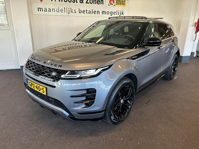 Land Rover RANGE ROVER EVOQUE 1.5 P300e AWD R-Dynamic SE | Panoramadak | Adaptieve Cruise Control | BTW AUTO | Lane Assist | Leder Bekleding | Meridian Audio | Achteruitrijcamera | Apple carplay | Elektrische Achterklep | Stoel en stuurverwarming