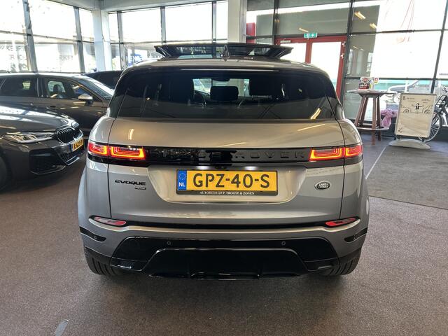 Land Rover RANGE ROVER EVOQUE 1.5 P300e AWD R-Dynamic SE | Panoramadak | Adaptieve Cruise Control | BTW AUTO | Lane Assist | Leder Bekleding | Meridian Audio | Achteruitrijcamera | Apple carplay | Elektrische Achterklep | Stoel en stuurverwarming