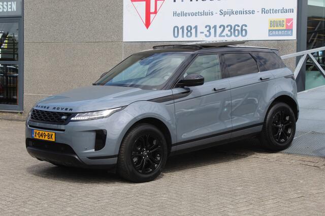 Land Rover RANGE ROVER EVOQUE 1.5 P160 S AUTOMAAT/Panoramadak/Achteruitrijcamera/Parkeersensoren rondom/Keyless/Cruise control/Climate control/Apple carplay/Elektrisch verstelbare stoelen/LED koplampen/Multifunctioneel stuurwiel/Spraakbediening/118'' Lichtmetalen velgen/Nolita grey.
