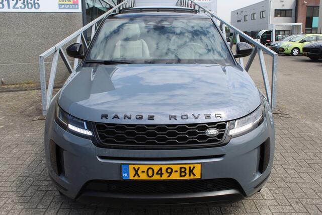 Land Rover RANGE ROVER EVOQUE 1.5 P160 S AUTOMAAT/Panoramadak/Achteruitrijcamera/Parkeersensoren rondom/Keyless/Cruise control/Climate control/Apple carplay/Elektrisch verstelbare stoelen/LED koplampen/Multifunctioneel stuurwiel/Spraakbediening/118'' Lichtmetalen velgen/Nolita grey.