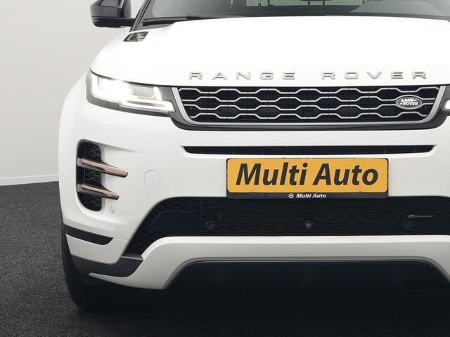 Land Rover RANGE ROVER EVOQUE P300e AWD R-Dynamic HSE Plug in Hybrid 300pk Dealer O.H PHEV | Trekhaak | 360 Camera | Adaptive Cruise | Lederen Sportstoelen Memory & Verwarmd | Meridian Surround | Apple Carplay | Lane Assist | Keyless | Stuur Verwarmd | Bliss | Navigatie | DAB
