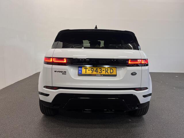 Land Rover RANGE ROVER EVOQUE 1.5 P300e AWD R-Dynamic SE Panoramadak Navigatie Apple Carplay/Android Auto Camera Parkeersensoren Adaptive Cruise Control Dodehoek Assistent Elektrische achterklep Stoel- en stuurverwarming Memory stoelen Climate Control Ledverlichting