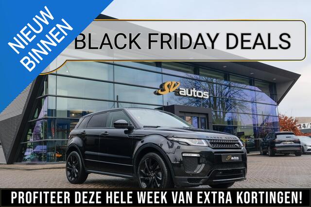 Land Rover RANGE ROVER EVOQUE 2.0 TD4 180pk HSE Dynamic Panoramadak Trekhaak Black pack Cruise Clima Stoelverwarming