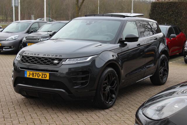 Land Rover RANGE ROVER EVOQUE 1.5 P300e AWD HSE R-Dynamic NL. Auto / Panoramadak / Camera / Luxe Leder / Meridian / Keyless / 20'' / Navigatie / Stoelverwarming / Dodehoek / DAB / ACC