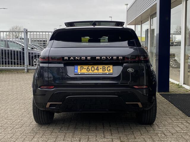Land Rover RANGE ROVER EVOQUE 1.5 P300e AWD Autobiography / Automaat / NL-Auto / 1e-Eigenaar / Dealer-Onderhouden / Vol-Leder / Alcantara-Dakhemel / Open-Panodak / Stuur- en Stoelverwarming / Meridian-Audio / Camera-Binnenspiegel / Elektr.-Stoelen met Geheugen / Matrix LED / Adaptieve