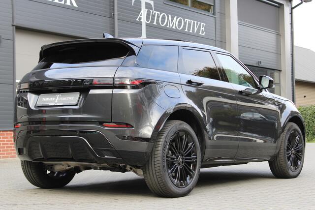 Land Rover RANGE ROVER EVOQUE 1.5 P270e PHEV AWD Dynamic SE 5 jaar fabrieksgarantie vanaf 2 sept/2025 tot 150.000 km Black Pack - Panoramadak - 20 inch Speciale kleur: Carpation Grey
