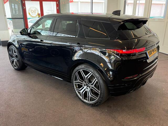 Land Rover RANGE ROVER EVOQUE 1.5 P300e AWD R-Dynamic S 300PK | Panoramadak | Meridian audio | 22''INCH | Memory seats | Stoel+Stuurverwarming | Achteruitrijcamera | Apple carplay | Navigatie | Adaptieve rijmodus | BTW VERREKENBAAR | 12/2022