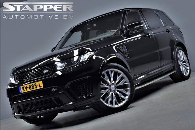 Land Rover RANGE ROVER SPORT 5.0 V8 Supercharged SVR 551pk Pano/Carplay/Xenon/Led/Keyless/Schaalstoelen/Cameras/Luchtvering/Lmv22''