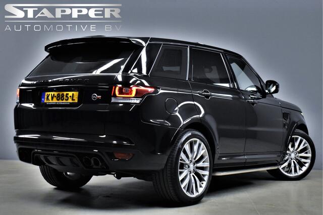 Land Rover RANGE ROVER SPORT 5.0 V8 Supercharged SVR 551pk Pano/Carplay/Xenon/Led/Keyless/Schaalstoelen/Cameras/Luchtvering/Lmv22''