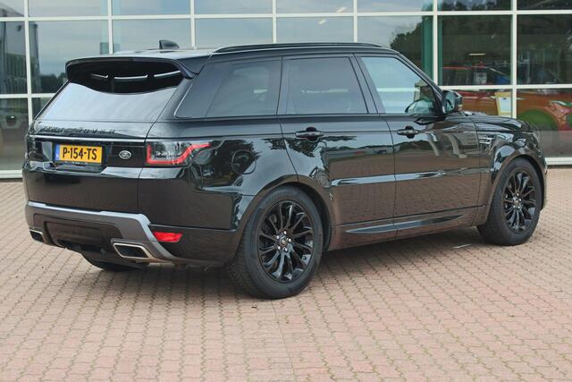 Land Rover RANGE ROVER SPORT 2.0 P400e HSE "De Uiver" Black Edition Keyless Entry, Matrix LED, Adaptive Cruise, Massage functie / Koelbare voorstoelen