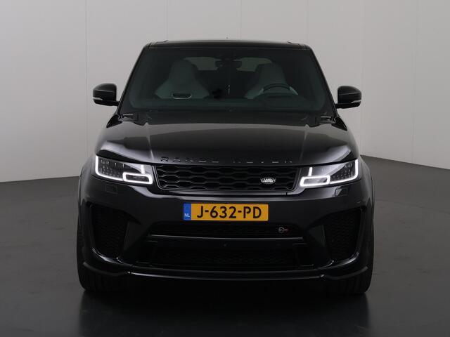 Land Rover RANGE ROVER SPORT 5.0 V8 SC SVR | Nieuwprijs ¤ 232.000,-- | Volledig dealer onderhouden | Meridian Sound | 360 Camera | Panoramadak | Standverwarming | Pixel-Laser-LED | HUD | Luchtvering | Adaptieve Cruise Control | Softclose |