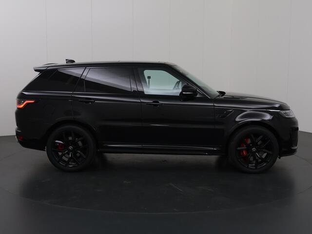 Land Rover RANGE ROVER SPORT 5.0 V8 SC SVR | Nieuwprijs ¤ 232.000,-- | Volledig dealer onderhouden | Meridian Sound | 360 Camera | Panoramadak | Standverwarming | Pixel-Laser-LED | HUD | Luchtvering | Adaptieve Cruise Control | Softclose |