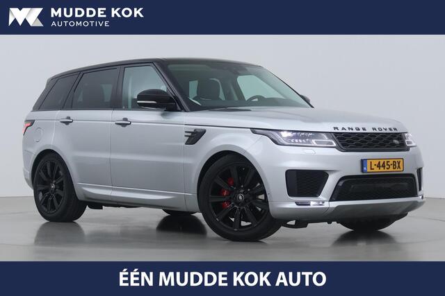 Land Rover RANGE ROVER SPORT 3.0 P400 MHEV HST | 6-Cilinder 400 PK | Black Pack | 21 Inch | ACC | Trekhaak | Head-Up | 360° Camera