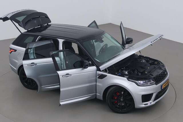 Land Rover RANGE ROVER SPORT 3.0 P400 MHEV HST | 6-Cilinder 400 PK | Black Pack | 21 Inch | ACC | Trekhaak | Head-Up | 360° Camera